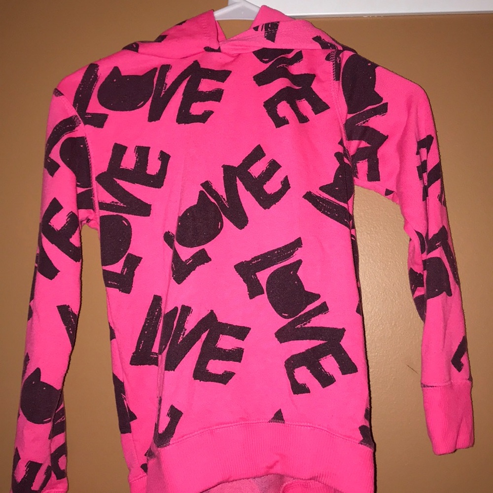 A neon sweater